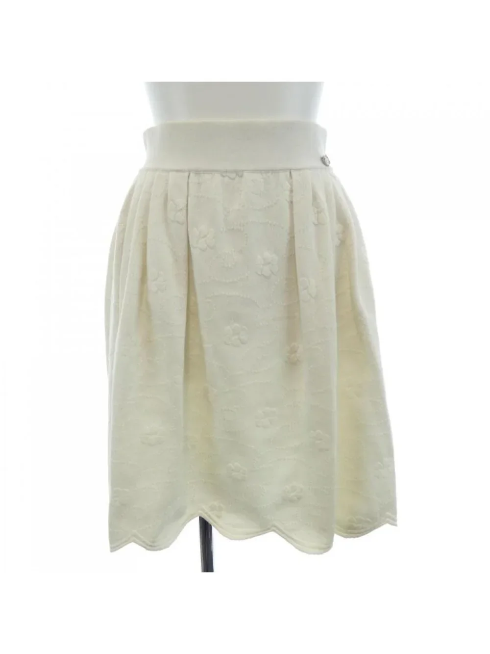 Chanel Skirt White